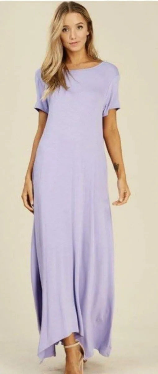 Purple Long Dress